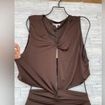 Revolve REMI x  Hannah Maxi Dress in Chocolate size 2 X Photo 3