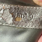 Apt. 9  BEADED LIGHT GOLD SILVER CHAIN PURSE KISS CLASP VERY GOOD CLEAN CONDITION Photo 10