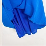 19 Cooper Nordstrom Royal Blue Mini Shift Dress Ruffle Size Small NEW Photo 5