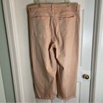 DL1961 Women's Pink Hepburn wide leg denim size 18W ladies plus chic baby pink Photo 4