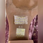 Jeffrey Campbell  Taggart Booties in lush blush velvet size 8.5 Photo 6
