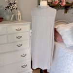 Denim Look Embroidered Button Down Dress Photo 5