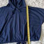 PSK Collective Womens Short Sleeve Hoodie in Navy size 2XL Blue Photo 5