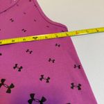 Under Armour  Womens XS Tank Top Purple Logo Print Racerback Loose Fit #‎ Photo 4