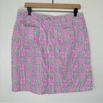 Jofit Golf Skirt Sz 6 Skort Pink Green Longline Athletic Pickleball Tennis Gorp Photo 5