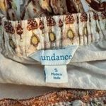 Sundance print lace trim victorian style skirt size small Photo 7