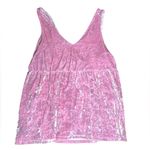 Torrid ‎ Pink velvet babydoll Sleeveless Tank Top fairy coquette Large Photo 1