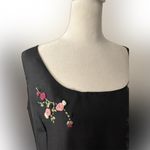 Tina Hagen L A Size 12 Vintage Silk Dress suit Black Photo 10