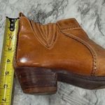 Vintage Father & Son Tan Brown Distressed Leather Old West Cowboy Boots Size 8 D Photo 8