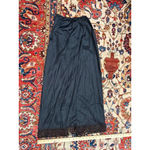 Vanity Fair Vintage Half Slip Skirt Black Nylon Lace Hem Women’s S/M 24-26 Photo 1