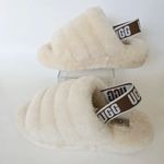 UGG   Australia Fluff Yeah Slide Sandals Size 6 Natural Photo 6