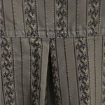 Lands' End  Womens Rayon‎ button up Shirt. Floral Stripe Large. Photo 5