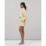 Rag and Bone  Diana Poplin button down shirt yellow beach cotton‎ Photo 2