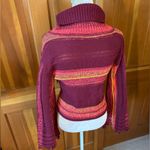 Free People Close To Me Pullover Turtleneck Sweater. Red Photo 14