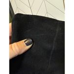 Vince Camuto Womens 9.5 41 Black Suede High Heel Knee High Zipper Boots Fall Photo 9