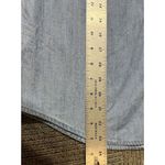 Old Navy Denim Shirt Dress Button Up Cotton Cap Sleeve Small Petite Light Blue Photo 4