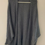 Aerie  Open Front Cardigan Grey L/XL Photo 0