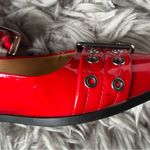 Steve Madden Graya red patent pointed toe slingback flats women’s shoe size 9 Photo 9