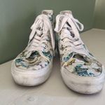 Vans  Blue and White Butterfly Classic High-Top Sneakers Photo 2