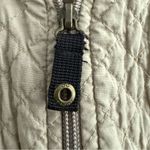 Oleg Cassini Vintage  Tan Quilted Lightweight Vest Photo 4