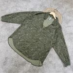 Athleta Women’s Zuma Printed Top Longsleeve V-Neck in Viper Shadow Olive XL Photo 1