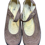 Jambu  J-41 Libby Shoes Womens Size 9 Brown Mary Jane Flats Comfort Hook & Loop Photo 0