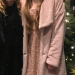 Purple Snow Pink Fuzzy Coat Photo 2