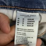 American Eagle  High Rise Skinny Kick Super Stretch Medium Light Wash 20R Photo 12