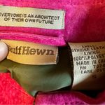 Ruff Hewn Womens Size Small Pink Leather Suede Jacket Barbie Pink Photo 6