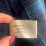 Orvis ✨ Womens Fleece Lined Blue Flannel Shirt Sz Large Jacket✨ Photo 4