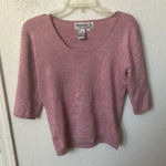 Joseph A FINAL MARKDOWN  silk blend shimmer top xl Photo 0