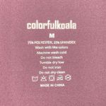 Colorfulkoala  Purple Mid-rise Activewear Pockets Workout Yoga Biker Shorts Sz M Photo 2