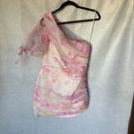 Amanda Uprichard  x Revolve Manuela Pastel Dress Partridge M Floral NWOT Photo 2