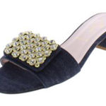 Kate Spade Mazie Indigo Heels sz 7 NWT Photo 0