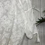 Anthropologie NEW Maeve Eyelet Balloon Sleeve Kimono Cover Up Cardigan O/S NWT Photo 9