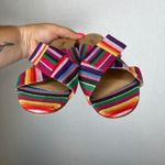 Van Eli Multicolor Stripe Fabric Sandals Slides Women's Size 6M Photo 3