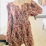 Glamorous NWT lace Up floral paisley dress Photo 1