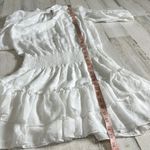 Ramy Brook  White Sashah Star Print Dress Size Small Photo 7