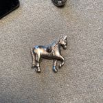 Horses sparkle horse pendent necklace + Silver Horse pin Photo 7