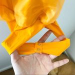 Cami NYC Louisa Sheer Organza Silk Bodysuit Tangerine XXS NWT Photo 4