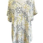 Maurice's 57-16 Multicolor Sheer Unlined Floral Blouse Women Top Size Large Photo 0