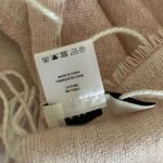 Gentle Fawn  Fringe Shrug Kimono Size M/L Pink Cream Photo 2