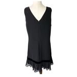 Nine West VINTAGE Silk Dress with Velvet & Rhinestones Photo 4