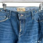 Anthropologie  Holding Horses Straight Cropped Boyfriend Distressed Jeans Size 28 Photo 2
