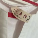 Anthropologie Dolan White Blouse with Eyelet Sleeves Size XL Photo 3