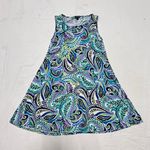 Nina Leonard Paisley Sleeveless Dress Photo 1