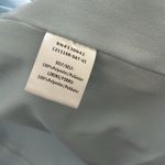 On Twelfth Women’s Metallic Light Blue Blazer w/ Padded Shoulders - Size Medium Photo 6