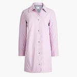 J.Crew Scalloped Mac Coat Smoky Wisteria Size 10 Style AL224 Photo 0