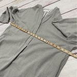 Mer Sea Essential Cotton Shirt Dress Grey Chambray Size L / XL Photo 3