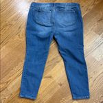 Torrid  Bombshell Skinny Jeans Premium Stretch Blue Denim Size 22S Photo 4